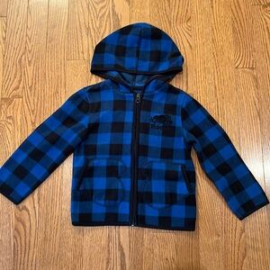 ROOTS KIDS FLEECE HOODIE SIZE 4T